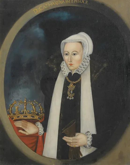 Framed Print : Katarina Stenbock, 1535-1621, Queen of Sweden, c16th century. Creator: Anon Framed Print : Katarina Stenbock, 1535-1621, Queen of Sweden, c16th century. Creator: Anon