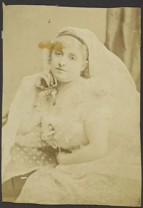 Framed Print : Kate Santley, late 19th century. Creator: Unknown Framed Print : Kate Santley, late 19th century. Creator: Unknown