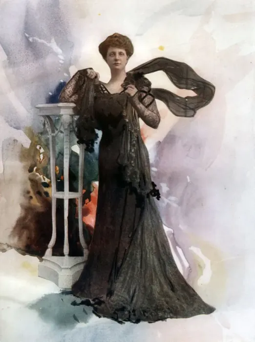 Framed Print : Kate Sergeantson, actress, c1902. Artist: Ellis & Walery Framed Print : Kate Sergeantson, actress, c1902. Artist: Ellis & Walery