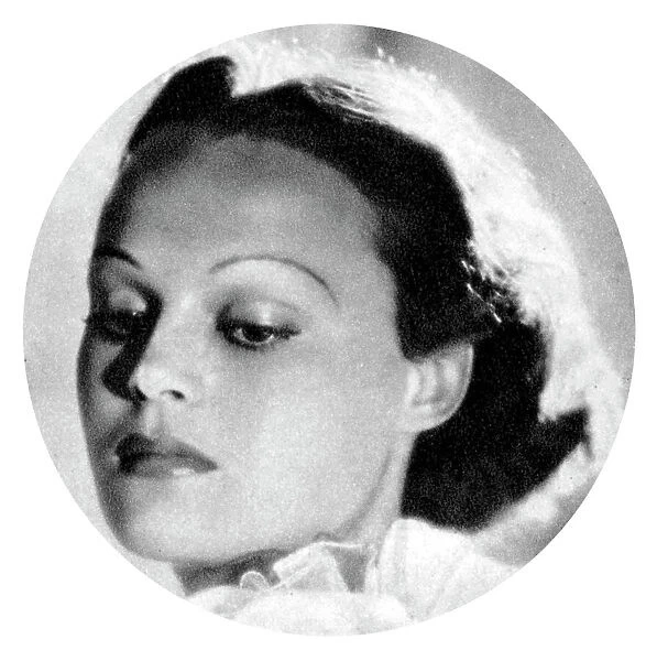 Katherine DeMille, Canadian born American actress, 1934-1935