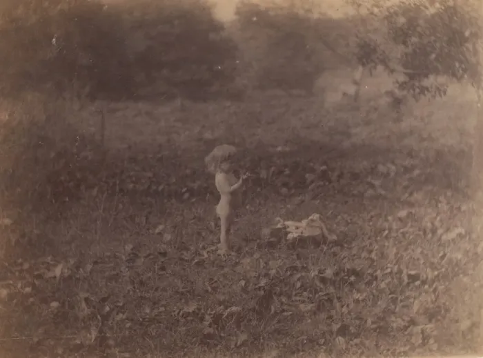 Framed Print : Katie Crowell in Avondale, Pennsylvania, 1887. 1887. Creator: Thomas Eakins Framed Print : Katie Crowell in Avondale, Pennsylvania, 1887. 1887. Creator: Thomas Eakins