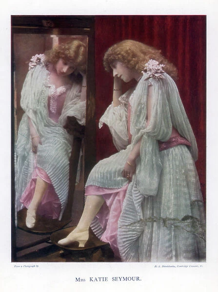Katie Seymour, actress, singer and dancer, 1901. Artist: Mendelssohn