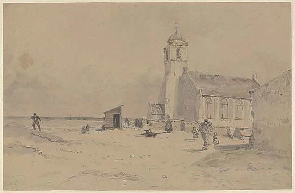 Katwijk, 1834-1893. Creator: Willem Antonie van Deventer