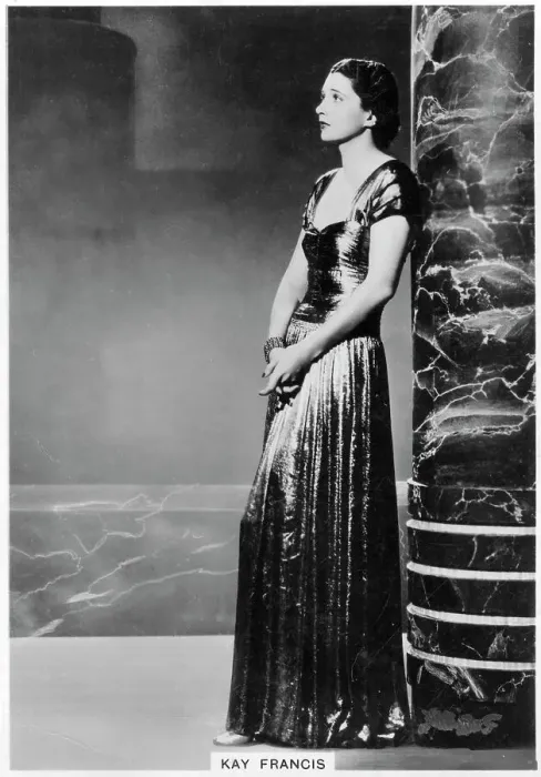 Kay Francis Print, American Stage and Film Actress, 1938. Art