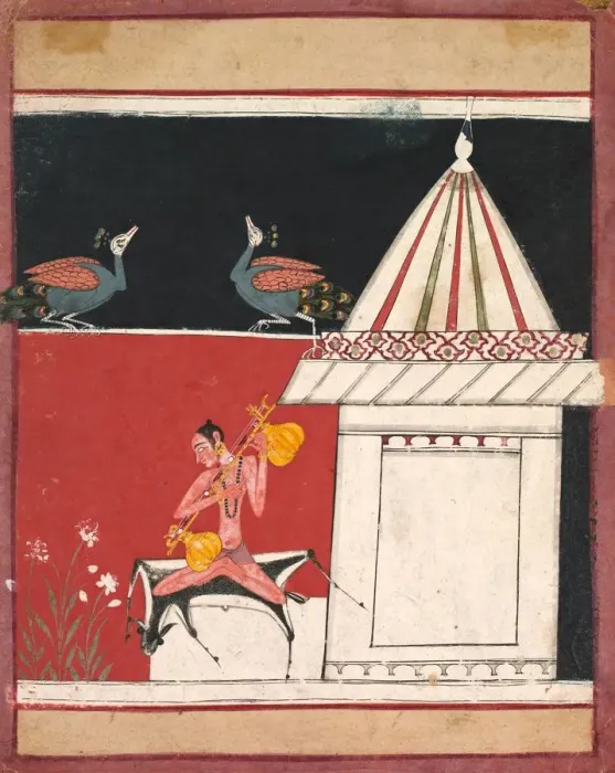 Framed Print : Kedara Ragini, c. 1650. Creator: Unknown Framed Print : Kedara Ragini, c. 1650. Creator: Unknown