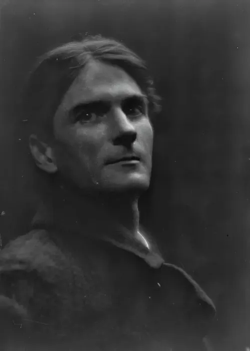 Framed Print : Keeler, Charles, Mr. portrait photograph, 1913. Creator: Arnold Genthe Framed Print : Keeler, Charles, Mr. portrait photograph, 1913. Creator: Arnold Genthe