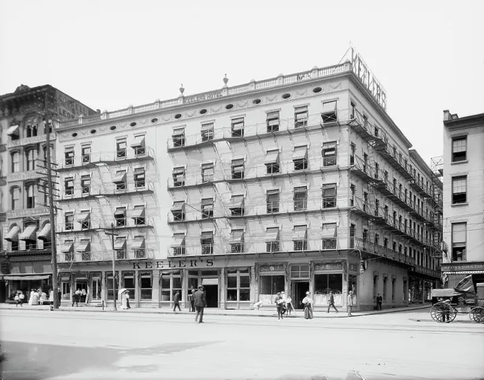Framed Print : Keeler's Hotel, Albany, N.Y. c1908. Creator: Unknown Framed Print : Keeler's Hotel, Albany, N.Y. c1908. Creator: Unknown