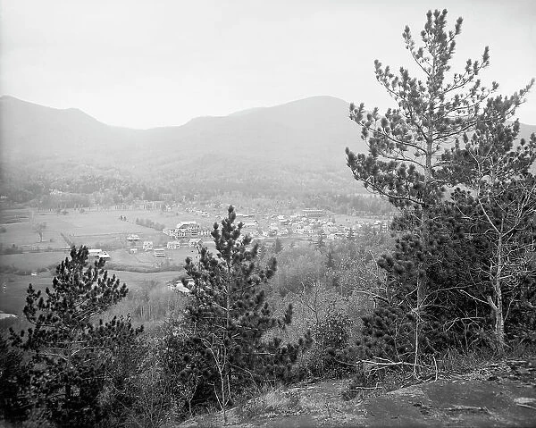 Keene Valley from the east, Adirondack Mts. N.Y. between 1900 and 1905. Creator: Unknown