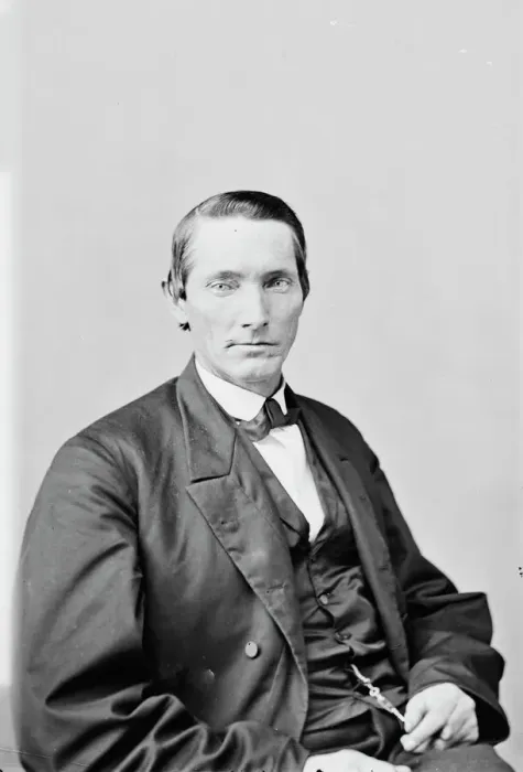 Framed Print : Kellian Van Rensalear Whaley of Virginia and West Virginia, between 1855 and 1865. Creator: Unknown Framed Print : Kellian Van Rensalear Whaley of Virginia and West Virginia, between 1855 and 1865. Creator: Unknown