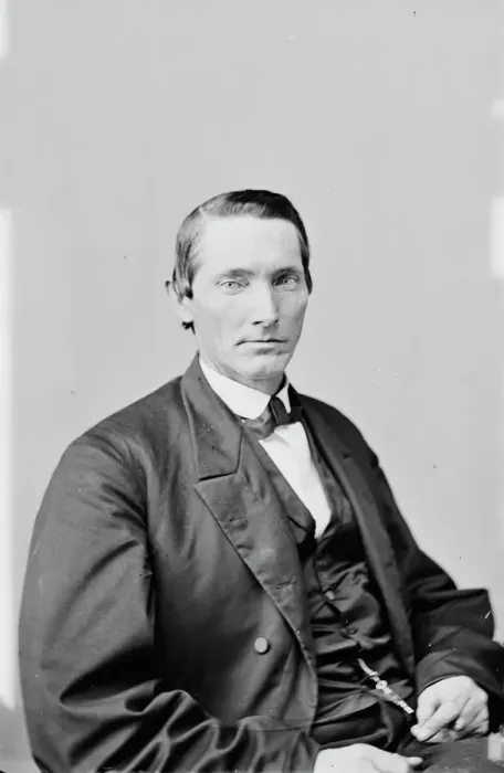Framed Print : Kellian Van Rensalear Whaley of Virginia and West Virginia, between 1855 and 1865. Creator: Unknown Framed Print : Kellian Van Rensalear Whaley of Virginia and West Virginia, between 1855 and 1865. Creator: Unknown