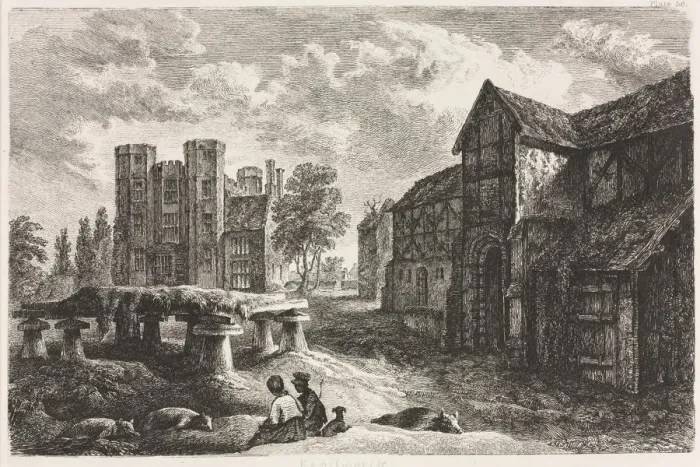 Framed Print : Kenilworth, 1827, published 1848. Creator: George II Cuitt (British, 1779-1854); M Framed Print : Kenilworth, 1827, published 1848. Creator: George II Cuitt (British, 1779-1854); M