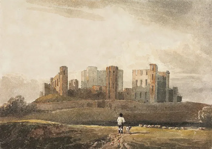 Framed Print : Kenilworth Castle, c1800-1820. Creator: David Cox the Elder Framed Print : Kenilworth Castle, c1800-1820. Creator: David Cox the Elder