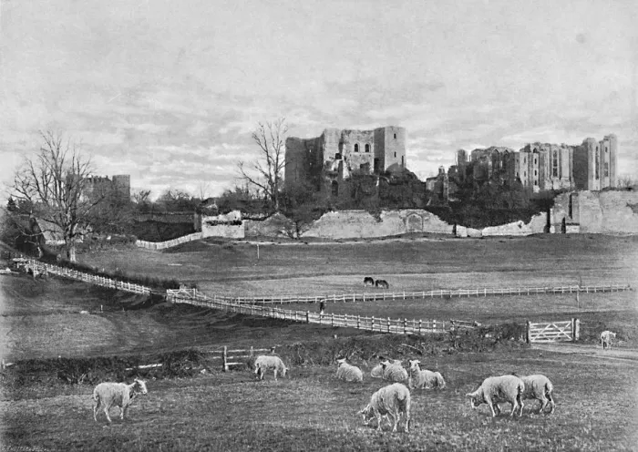 Framed Print : Kenilworth Castle, c1896. Artist: Grayson Clarke Framed Print : Kenilworth Castle, c1896. Artist: Grayson Clarke