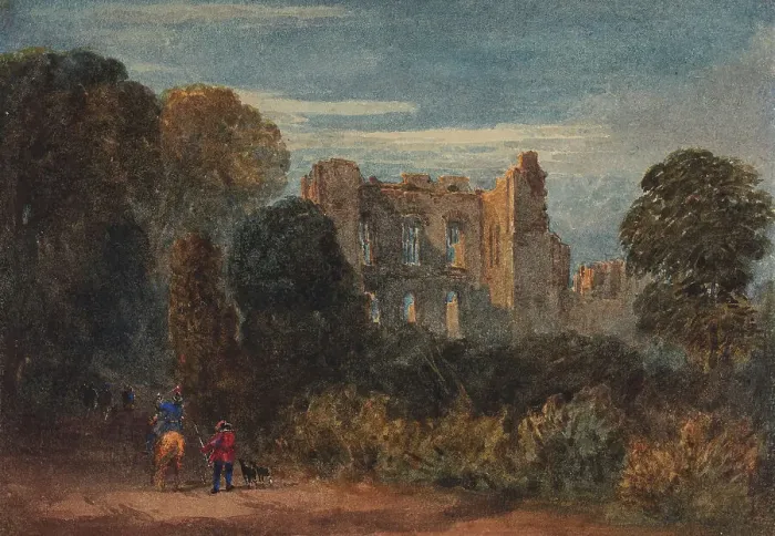 Framed Print : Kenilworth Castle - The Keep, c1800-1850. Creator: David Cox the Elder Framed Print : Kenilworth Castle - The Keep, c1800-1850. Creator: David Cox the Elder