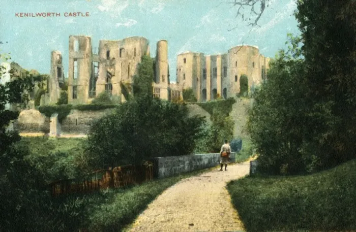 Framed Print : Kenilworth Castle, late 19th-early 20th century. Creator: Unknown Framed Print : Kenilworth Castle, late 19th-early 20th century. Creator: Unknown
