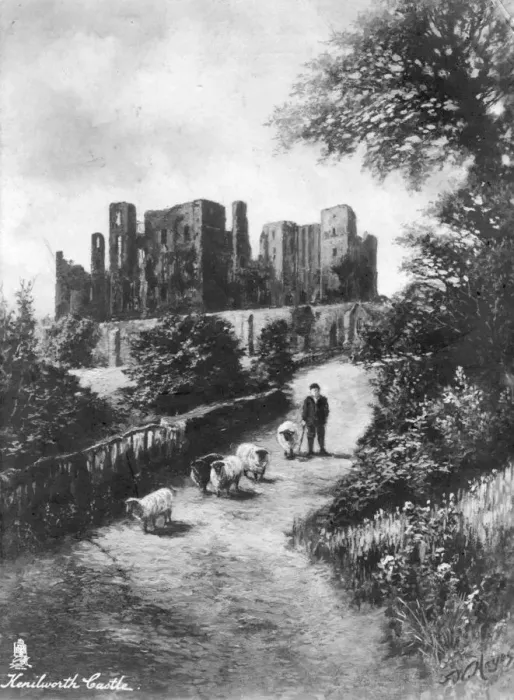 Framed Print : Kenilworth Castle, Warwickshire, England, 1903. Artist: Hayes Framed Print : Kenilworth Castle, Warwickshire, England, 1903. Artist: Hayes