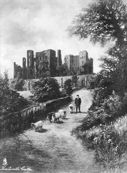 Kenilworth Castle, Warwickshire, England, 1903. Artist: Hayes