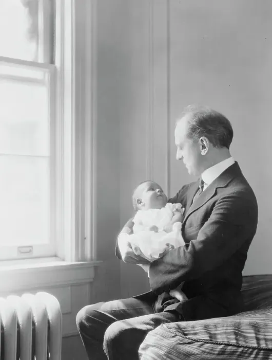 Framed Print : Kennerley, Mr. and Norman baby, portrait photograph, 1925 July 22. Creator: Arnold Genthe Framed Print : Kennerley, Mr. and Norman baby, portrait photograph, 1925 July 22. Creator: Arnold Genthe