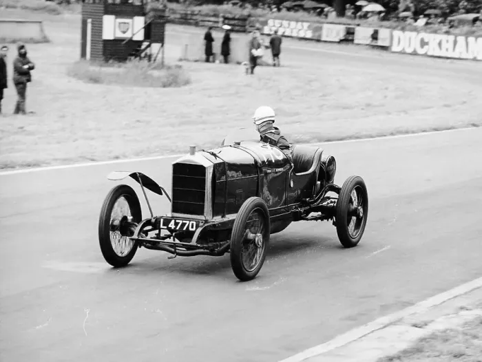Framed Print : Kenneth Neve in a 1914 Humber, Oulton Park, Cheshire, 22nd June 1968 Framed Print : Kenneth Neve in a 1914 Humber, Oulton Park, Cheshire, 22nd June 1968