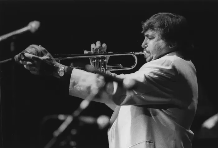 Framed Print : Kenny Ball, Southport Jazz Festival, 2001. Creator: Brian Foskett Framed Print : Kenny Ball, Southport Jazz Festival, 2001. Creator: Brian Foskett