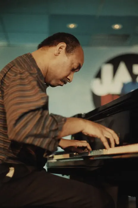 Framed Print : Kenny Barron, Jazz Inn Party, Nordwijk, Netherlands, 1989. Creator: Brian Foskett Framed Print : Kenny Barron, Jazz Inn Party, Nordwijk, Netherlands, 1989. Creator: Brian Foskett