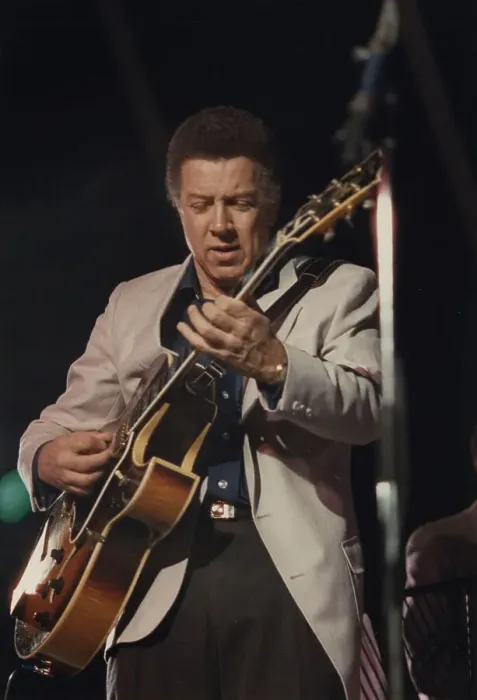 Framed Print : Kenny Burrell, North Sea Jazz Festival, 1999. Creator: Brian Foskett Framed Print : Kenny Burrell, North Sea Jazz Festival, 1999. Creator: Brian Foskett
