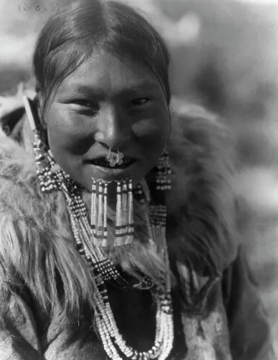Framed Print : Kenowun-Nunivak, c1929. Creator: Edward Sheriff Curtis Framed Print : Kenowun-Nunivak, c1929. Creator: Edward Sheriff Curtis
