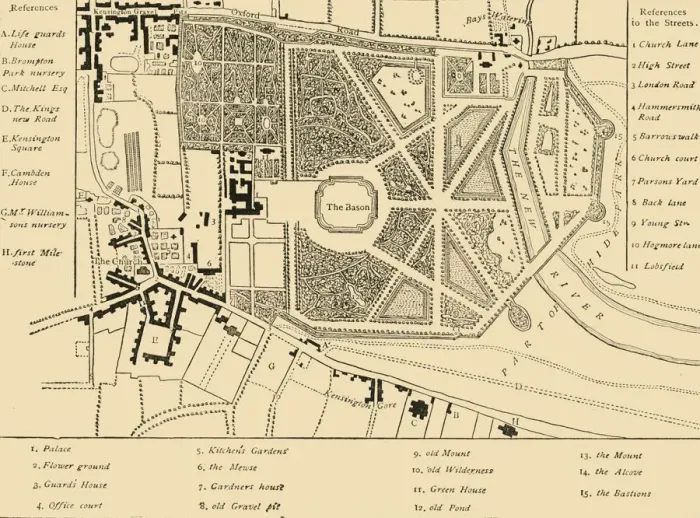 Framed Print : Kensington in 1764, (c1876). Creator: Unknown Framed Print : Kensington in 1764, (c1876). Creator: Unknown