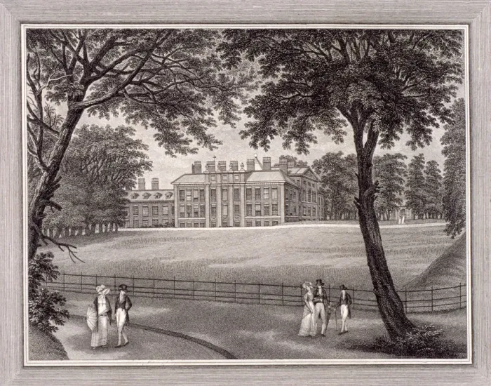 Framed Print : Kensington Gardens, Kensington, London, 1823. Artist: T Vivares Framed Print : Kensington Gardens, Kensington, London, 1823. Artist: T Vivares