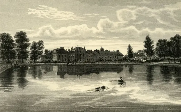 Framed Print : Kensington Palace, c1876. Creator: Unknown Framed Print : Kensington Palace, c1876. Creator: Unknown