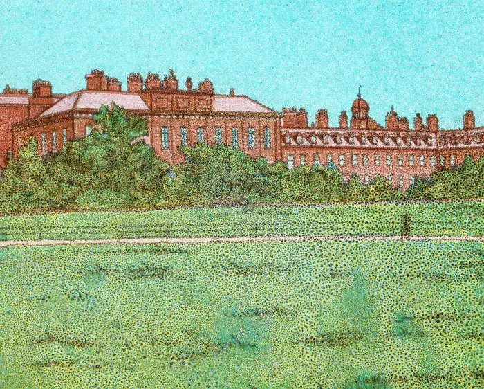 Framed Print : Kensington Palace, c1902 Framed Print : Kensington Palace, c1902