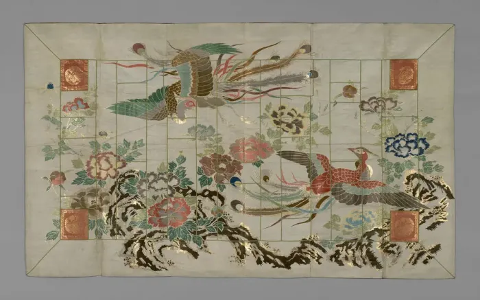 Framed Print : Kesa, Japan, Meiji period (1868-1912), late 19th century. Creator: Unknown Framed Print : Kesa, Japan, Meiji period (1868-1912), late 19th century. Creator: Unknown