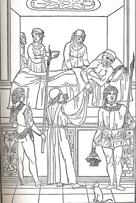 Framed Print : Ketham: Fasciculus Medicinae, Venice, 1493, The Treatment Of The Plauge, c1493 Framed Print : Ketham: Fasciculus Medicinae, Venice, 1493, The Treatment Of The Plauge, c1493