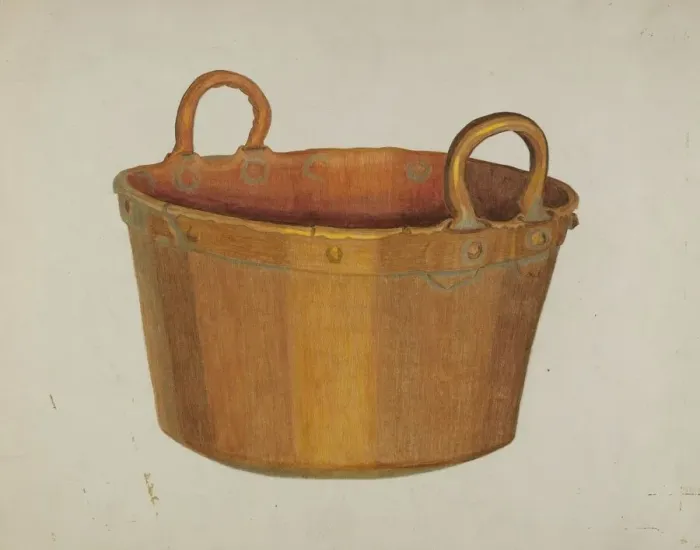 Framed Print : Kettle, c. 1937. Creator: Tulita Westfall Framed Print : Kettle, c. 1937. Creator: Tulita Westfall