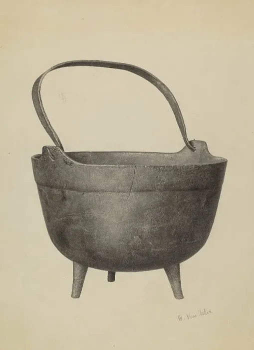 Framed Print : Kettle, c. 1940. Creator: Maurice Van Felix Framed Print : Kettle, c. 1940. Creator: Maurice Van Felix