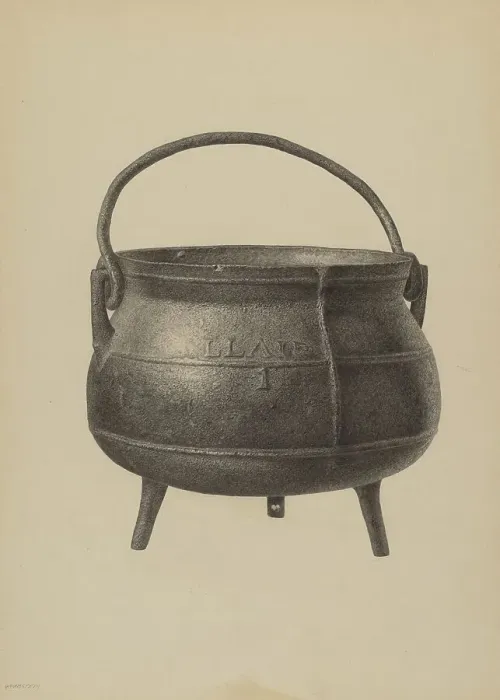 Framed Print : Kettle, c. 1940. Creator: Milton Grubstein Framed Print : Kettle, c. 1940. Creator: Milton Grubstein