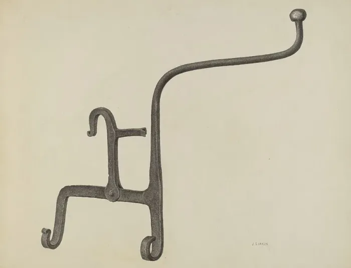 Framed Print : Kettle Tilter, c. 1939. Creator: Jacob Lipkin Framed Print : Kettle Tilter, c. 1939. Creator: Jacob Lipkin