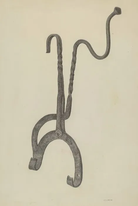 Framed Print : Kettle Tilter, c. 1939. Creator: Jacob Lipkin Framed Print : Kettle Tilter, c. 1939. Creator: Jacob Lipkin