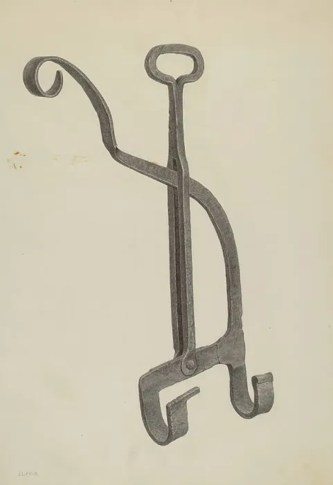 Framed Print : Kettle Tilter, c. 1939. Creator: Jacob Lipkin Framed Print : Kettle Tilter, c. 1939. Creator: Jacob Lipkin
