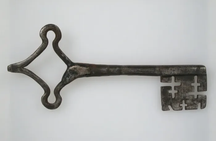 Framed Print : Key, German, 14th century. Creator: Unknown Framed Print : Key, German, 14th century. Creator: Unknown