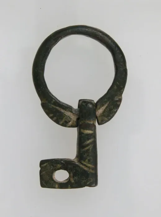 Framed Print : Key, Late Roman (?), 3rd-5th century. Creator: Unknown Framed Print : Key, Late Roman (?), 3rd-5th century. Creator: Unknown