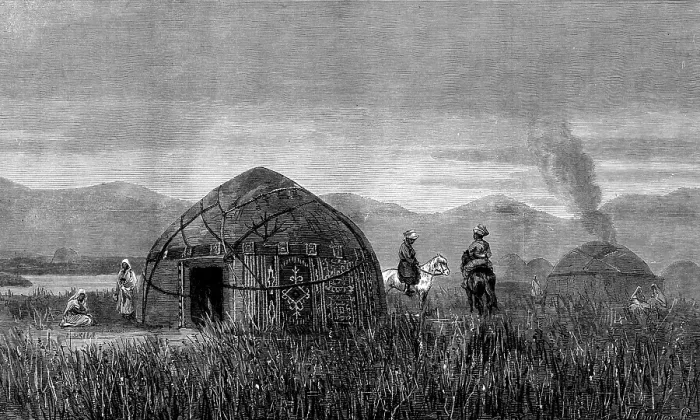 Framed Print : A Khirgese Camp, from Wereschagin's pictures of Central Asia, at the Crystal Palace, 1873. Creator: J Cooper. A Khirgese Camp, from Wereschagin's pictures of Central Asia, at the Crystal Palace, 1873. Creator: J Cooper Framed Print : A Khirgese Camp, from Wereschagin's pictures of Central Asia, at the Crystal Palace, 1873. Creator: J Cooper. A Khirgese Camp, from Wereschagin's pictures of Central Asia, at the Crystal Palace, 1873. Creator: J Cooper