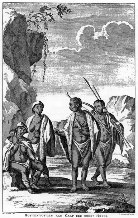 Framed Print : Khoikhoi labourers, 1931 Framed Print : Khoikhoi labourers, 1931