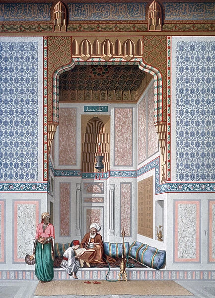 Khosne Ahmed el-Bordeyny, 19th century. Artist: Emile Prisse D Avennes