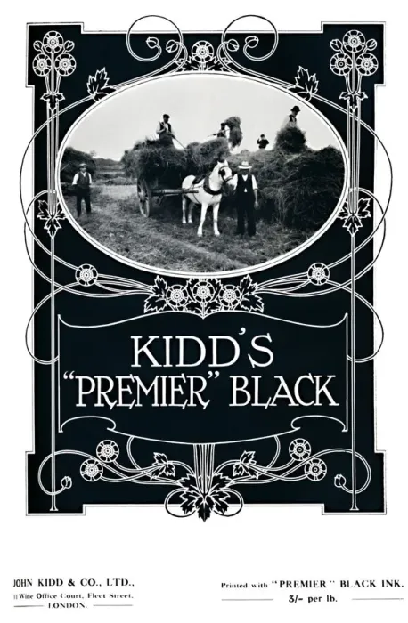 Framed Print : Kidds Premier Black - John Kidd & Co. Ltd. Advert, 1919. Artist: John Kidd & Co Framed Print : Kidds Premier Black - John Kidd & Co. Ltd. Advert, 1919. Artist: John Kidd & Co