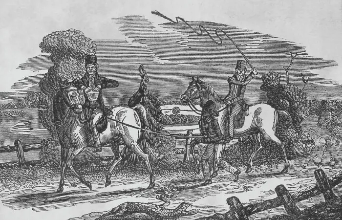 Framed Print : Kidnapping, 1834. Creator: Unknown Framed Print : Kidnapping, 1834. Creator: Unknown