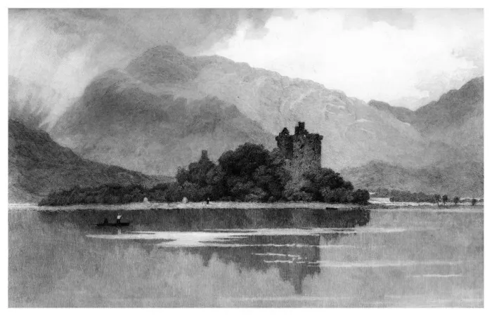 Framed Print : Kilchurn Castle, 1895 Framed Print : Kilchurn Castle, 1895
