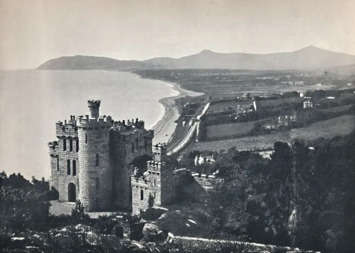 Framed Print : Killiney - General View, 1895 Framed Print : Killiney - General View, 1895