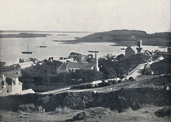 Killybegs - Looking Over the Village and the Bay, 1895