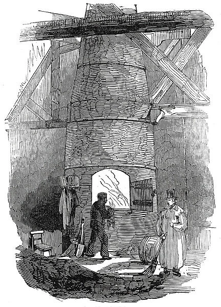 The Kiln, London Docks, 1845. Creator: Unknown